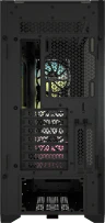 iCUE 5000X RGB Tempered Glass Mid-Tower ATX PC Smart Case — Black - Image 7