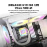 iCUE AF120 RGB ELITE 120mm PWM Fan - White - Image 2