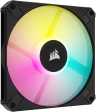 iCUE AF120 RGB SLIM 120mm PWM Fluid Dynamic Bearing Fan — Black Single Pack