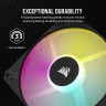 iCUE AF120 RGB SLIM 120mm PWM Fluid Dynamic Bearing Fan — Black Single Pack - Image 7