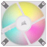 iCUE AF120 RGB SLIM 120mm PWM Fluid Dynamic Bearing Fan — White Twin Pack - Image 10
