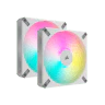 iCUE AF140 RGB ELITE 140mm PWM Dual Fan Kit - White