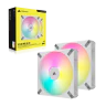 iCUE AF140 RGB ELITE 140mm PWM Dual Fan Kit - White - Image 7