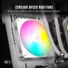 iCUE AR120 Digital RGB 120mm PWM Fan, Triple Pack, White - Image 2
