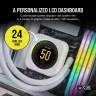 iCUE ELITE CPU Cooler LCD Display Upgrade Kit - White - Image 3