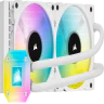 iCUE H100i ELITE CAPELLIX Liquid CPU Cooler — White - Image 35