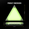 iCUE LC100 Case Accent Lighting Panels - Mini Triangle - 9x Tile Expansion Kit - Image 7
