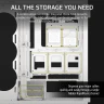 iCUE LINK 5000T LX RGB Mid-Tower High-Performance PC Case - White - Image 7