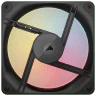 iCUE LINK LX120-R RGB 120mm PWM Reverse Fan Expansion - Image 10