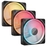 iCUE LINK LX120-R RGB 120mm PWM Reverse Fans Starter Kit