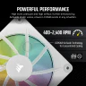 iCUE LINK LX120 RGB 120mm PWM Single Fan Expansion - White - Image 5