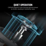 iCUE LINK LX120 RGB 120mm PWM Single Fan Expansion - White - Image 6