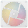 iCUE LINK LX140-R RGB 140mm PWM Reverse Fan Expansion - White - Image 10