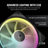 iCUE LINK LX140 RGB 140mm PWM Fans Starter Kit - Image 3