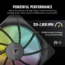 iCUE LINK LX140 RGB 140mm PWM Fans Starter Kit - Image 5