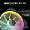 iCUE LINK LX140 RGB 140mm PWM Single Fan Expansion - Image 3