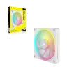 iCUE LINK LX140 RGB 140mm PWM Single Fan Expansion - White - Image 7