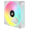 iCUE LINK QX120 RGB 120mm PWM PC Fan Expansion Kit - White - Image 11