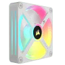 iCUE LINK QX120 RGB 120mm PWM PC Fan Expansion Kit - White - Image 12