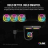 iCUE LINK QX120 RGB 120mm PWM PC Fans Starter Kit with iCUE LINK System Hub - Image 3