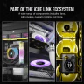 iCUE LINK QX140 RGB 140mm PWM PC Fan Expansion Kit - Image 6