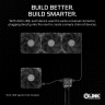 iCUE LINK RX120 MAX 120mm PWM Thick Fans Starter Kit - Image 5
