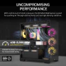 iCUE LINK RX120 MAX RGB 120mm PWM Thick Fan Expansion - Black - Image 4