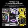 iCUE LINK RX120 MAX RGB 120mm PWM Thick Fan Expansion - Black - Image 7