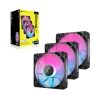 iCUE LINK RX120 RGB 120mm PWM Fan Triple Starter Kit - Image 8