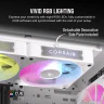 iCUE LINK RX120 RGB 120mm PWM Single Fan Expansion - White - Image 5