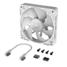 iCUE LINK RX120 RGB 120mm PWM Single Fan Expansion - White - Image 9