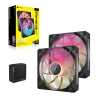 iCUE LINK RX140 MAX RGB 140mm PWM Thick Fans Starter Kit - Image 8