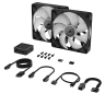 iCUE LINK RX140 RGB 140mm PWM Fan Twin Starter Kit - Image 9