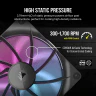 iCUE LINK RX140 RGB 140mm PWM Single Fan Expansion - Image 4