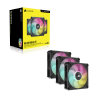 iCUE ML120 RGB ELITE Premium 120mm PWM Magnetic Levitation Fan — Triple Fan Kit with iCUE Lighting Node CORE - Image 9