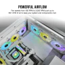 iCUE ML120 RGB ELITE Premium 120mm PWM Magnetic Levitation Fan — White Single Pack - Image 6