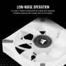 iCUE ML120 RGB ELITE Premium 120mm PWM Magnetic Levitation Fan — White Single Pack - Image 8