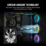 iCUE ML140 RGB ELITE Premium 140mm PWM Magnetic Levitation Fan — Dual Fan Kit with iCUE Lighting Node CORE - Image 3