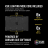 iCUE QL120 RGB 120mm PWM White Fan — Triple Fan Kit with Lighting Node CORE - Image 4