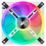 iCUE QL120 RGB 120mm PWM White Fan — Triple Fan Kit with Lighting Node CORE (Refurbished) - Image 16