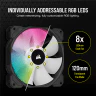 iCUE SP120 RGB ELITE Performance 120mm PWM Fan — Single Pack - Image 4