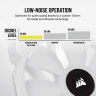 iCUE SP120 RGB ELITE Performance 120mm White PWM Fan — Single Pack - Image 5