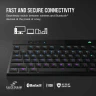 K100 AIR WIRELESS RGB Ultra-Thin Mechanical Gaming Keyboard - CHERRY MX Ultra Low Profile Tactile - Image 3