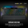 K100 RGB Optical-Mechanical Gaming Keyboard — CORSAIR OPX Switch — Black (ES) - Image 2