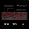K60 PRO Mechanical Gaming Keyboard — Red LED — 100% CHERRY MV Mechanical Keyswitches  — Black - Image 6