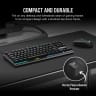 K60 PRO TKL RGB Tenkeyless Optical-Mechanical Gaming Keyboard - CORSAIR OPX Switch (Revival Series) - Image 6