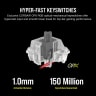 K60 PRO TKL RGB Tenkeyless Optical-Mechanical Gaming Keyboard - CORSAIR OPX Switch - White (JP) - Image 3