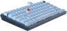 K65 PLUS 75% RGB Mechanical Gaming Keyboard – Glacier Blue - Image 8