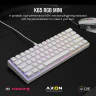 K65 RGB MINI 60% Mechanical Gaming Keyboard — CHERRY MX SPEED — White - Image 3