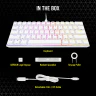 K65 RGB MINI 60% Mechanical Gaming Keyboard — CHERRY MX SPEED — White - Image 9